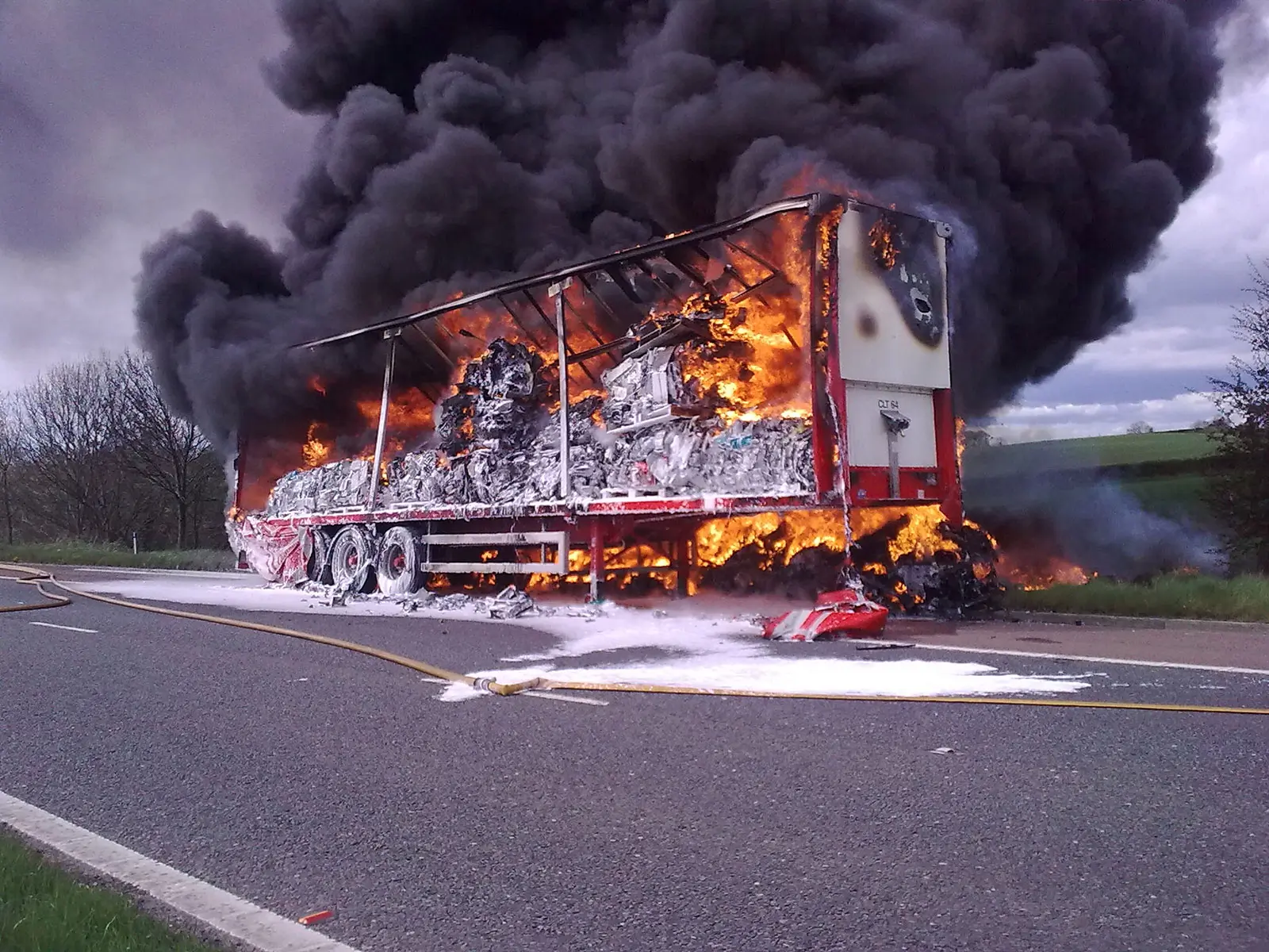 Bus fire forensic investigation